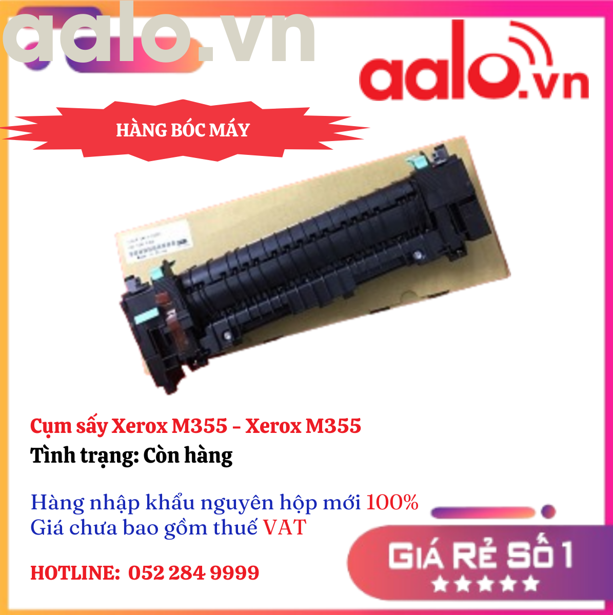 Cụm  sấy Xerox M355 - HÀNG BÓC MÁY